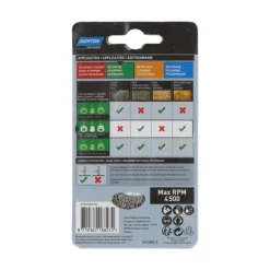 NORTON Brosse Ø 50 pour perceuse, inox