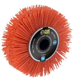 New FARTOOLS Brosse étroite fils nylon rouge grain 80 REX120