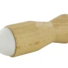 Sale Butée de plinthe Ø28mm L.80mm hêtre verni