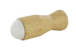 Sale Butée de plinthe Ø28mm L.80mm hêtre verni