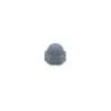 Discount Cache écrou hexagonal M10 pour tête 17mm PE gris (x8)