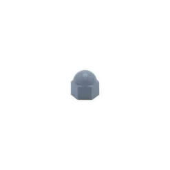 Discount Cache écrou hexagonal M6 pour tête 10mm PE gris (x8)