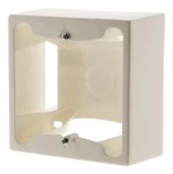 Sale ZENITECH Cadre saillie 80x80x40 entraxe 60mm blanc