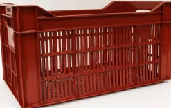 Clearance Caisse de récolte gerbable CNTT 34L couleur brique