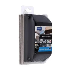 Discount NORTON Cale à poncer + 20 patins 70 x 125 mm grains assortis