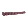 Hot Cale "tout" sécable pour meuble 100mm plastique brun (x8)