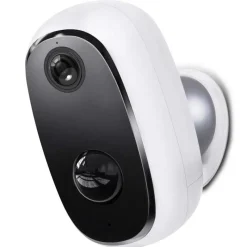 Hot VOLTMAN Caméra extérieure WI-FI Moov-e sur batterie full HD blanc