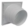 Best Capuchon ABS blanc à tube Ø10-12.5 cm - volets mobiles