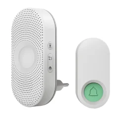 Discount SEMAC Carillon sans fil 300m oval blanc