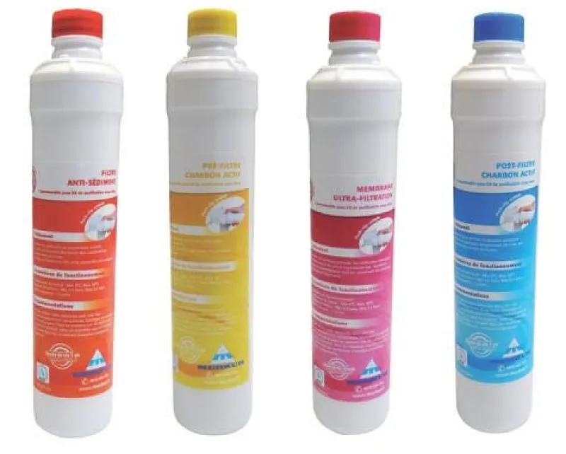 Cartouches pour recharges filtration Aqua UltraPur (x4)