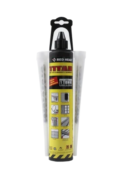 Best RED HEAD Cartouche TITAN 300ML ton gris