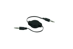 New Câble audio FPE rétractable Jack 3.5mm stéréo - 0.75m