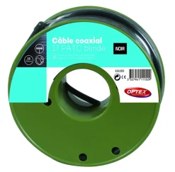 Online OPTEX Câble coaxial 17PATC noir - 15m