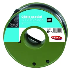 OPTEX Câble coaxial 17PATC noir - 25m