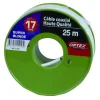 New OPTEX Câble coaxial 17VATC en rouleau de 25m blanc