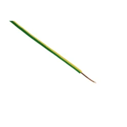New Câble d'alimentation électrique H07V-U 1,5mm² jaune/vert 10m