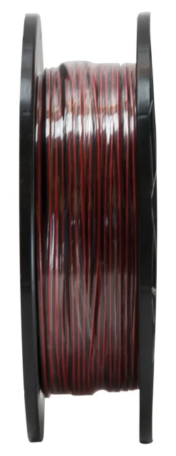 Clearance ZENITECH Câble HI-FI 2 conducteurs 0,75 mm² rouge/noir - Vendu au ml