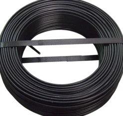 ELECTRALINE Câble H07 VU 1,5mm noir 100m