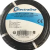 Outlet ELECTRALINE Câble H07 VU noir 2,5mm 10M