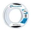 New ELECTRALINE Câble H05 VV-F 3G blanc 2,5mm 10M