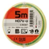 Best ZENITECH Câble électrique rigide H07V-U 1,5mm² 5M J/VERT FILM
