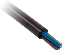 Hot ZENITECH Câble rigide U1000R2V - 3G1,5mm² noir 10m