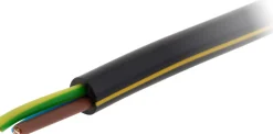 Hot ZENITECH Câble rigide U1000R2V 3G2,5mm² noir 10m