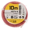 Outlet ZENITECH Câble souple H07V-K 1,5mm² rouge 10m