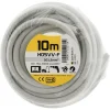 Best ZENITECH Câble souple H05VV-F 3G 1,5mm² gris 10m