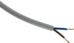 Sale ZENITECH Câble souple H05VV-F 2x 1,5mm² gris - Vendu au ml