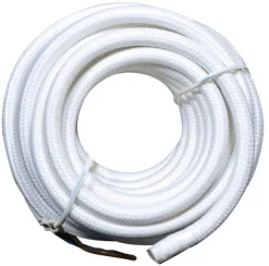 Online TIBELEC Câble tissu blanc 2 x 0,75 mm² 4 M