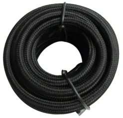 Outlet TIBELEC Câble tissu noir 2 x 0,75 mm² 4 M