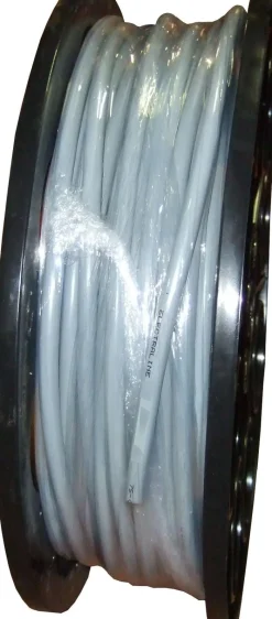 New ELECTRALINE Câble Trt Vvf 2X1.5 Gris M - Vendu au mètre