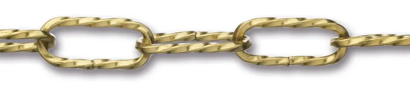 Outlet CHAPUIS Chaîne lustrerie-décoration maille figaro Ø2,2 mm