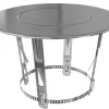 Outlet TEN Chapeau plat inox n°1 Ø80/125mm