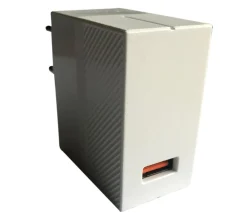 New Chargeur rapide FPE 1 sortie blanc 18Watts