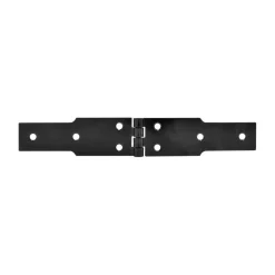 Clearance Charnière à congé acier époxy noir 200x30mm (x1)