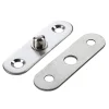 Outlet Charnière pivotante 360° acier inoxydable 56x10x16mm (x2)