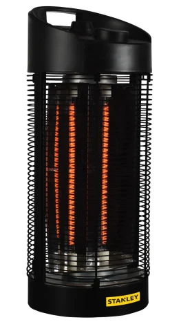 Clearance STANLEY Chauffage infrarouge oscillant Carbon 55 cm 1200 W