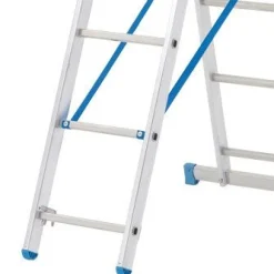 Clearance ARTUB Échelle transformable aluminium 2x7 1,99/3,39m Brico