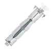 Best Cheville corps creux acier zingué M5 +vis TF blanc (x12)