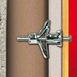 Best MOLLY Chevilles métal à expansion Ø4x33mm + vis m4 (x10)