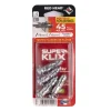 RED HEAD 4 chevilles SUPERKLIX Ø10x35mm + vis TR 6x40mm
