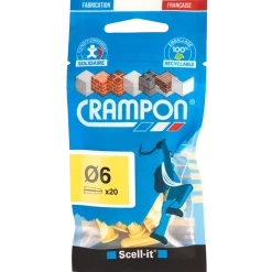 Cheville universelle Crampon® dégrappée Ø6 (x20)