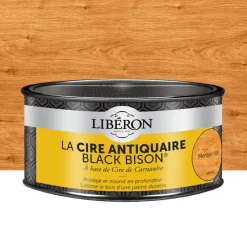 Outlet LIBERON Cire antiquaire Black Bison pâte merisier clair 500 ml
