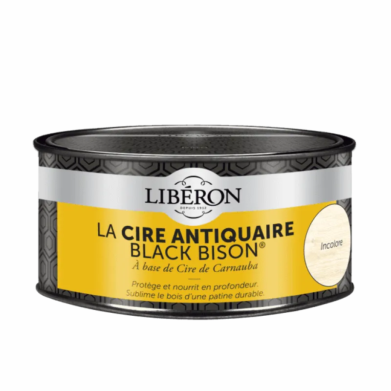 Hot LIBERON Cire antiquaire Black Bison pâte incolore 500 ml LIBÉRON