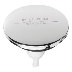 WIRQUIN Clapet Quick-Clac pour lavabo/bidet/baignoire inox