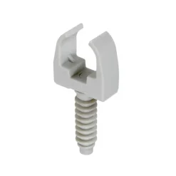 Clearance DEBFLEX Clips pour tube Ø20mm gris
