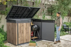Coffre rangement Signature effet bois 2020L