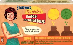 Sale STARWAX Coffret de 2 huiles essentielles citron/tea tree Fabulous